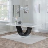 6 Seater White Dining Tables